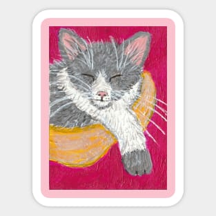 Happy cat Sticker